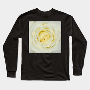 White Rose Long Sleeve T-Shirt